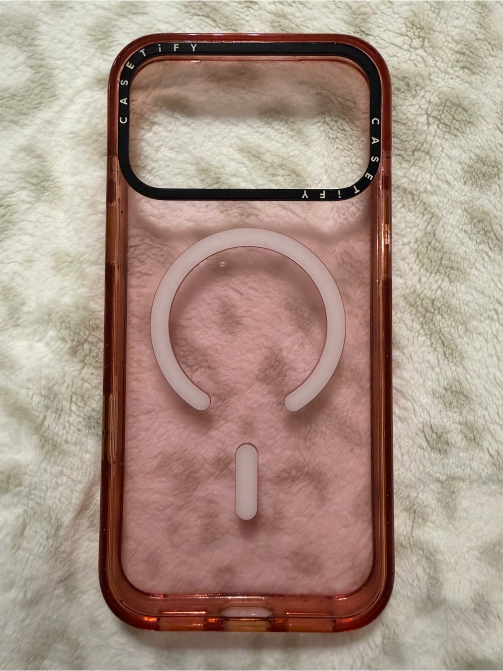 CASETiFY MagSafe Case for iPhone 17 Pro Max – Translucent Rose